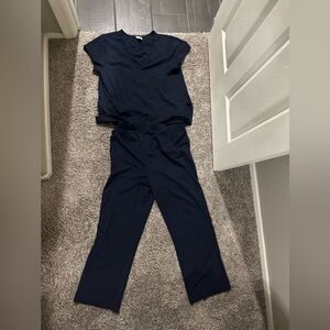 Navy jumpsuit
